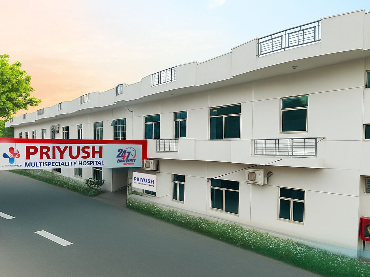 Priyush Hospital Building